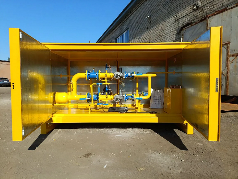 Газорегуляторный пункт шкафной ГРПШ